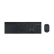 Klaviatūra Rapoo 8110M multi-mode juoda kaina