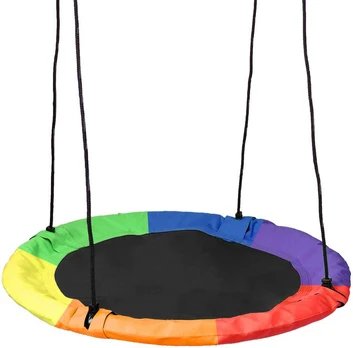 ROMEK gandralizdo sodo sūpynės, spalvingos, 80 cm