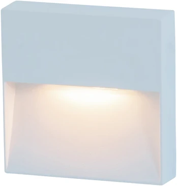 6W LED sieninis lauko šviestuvas, baltas, 3000K, E241-W