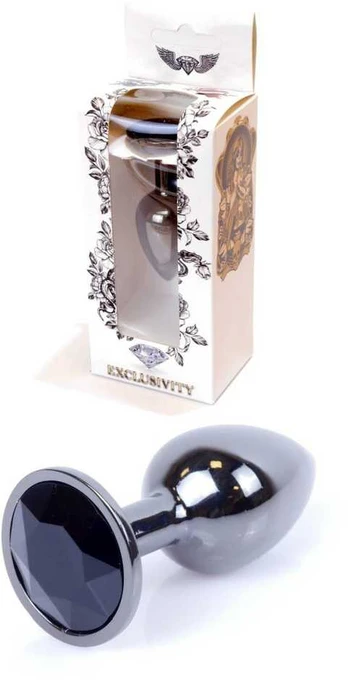 B Series Heavyfun Plug-Jewellery Dark Sidabrinis PLUG- Juodas