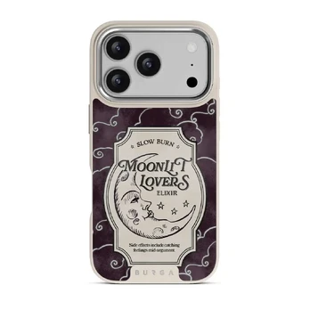 Moonlit Lovers - iPhone 17 Pro Case, Elite Light (MagSafe) / Silver