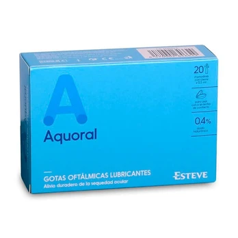 Esteve Aquoral Eye Drops 20 Single Dose X 0,5ml