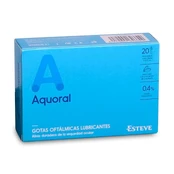 Esteve Aquoral Eye Drops 20 Single Dose X 0,5ml kaina