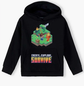 Minecraft vaikiškas megztinis 6 metams