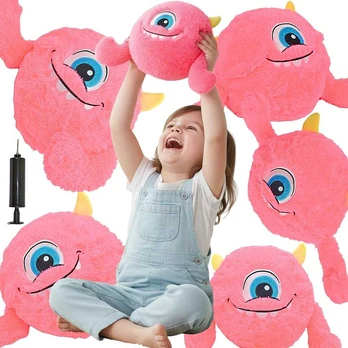 XQMAX EMOJI RUTULYS 23CM SU RANKENĖLĖMIS ROŽINIS