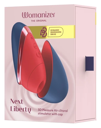 Womanizer Next Liberty Red/Blu Vibratorius