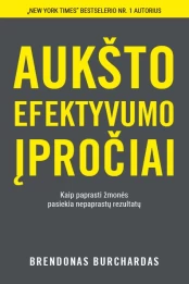 Aukšto efektyvumo įpročiai kaina