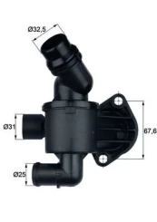 Termostatas, aušinimo skystis MAHLE TI 34 87 kaina