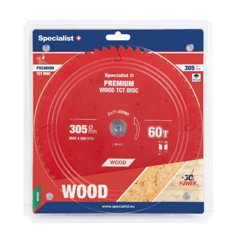 SPECIALIST+ pjovimo diskas Wood 305x60Tx30mm