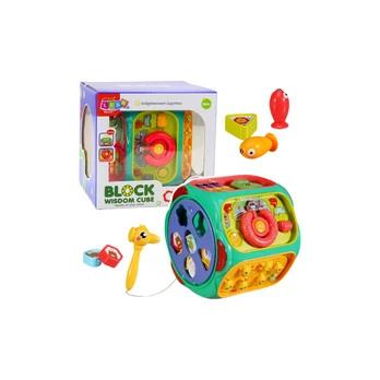 Educational Toy Interactive Cube Multifunctional 8in1