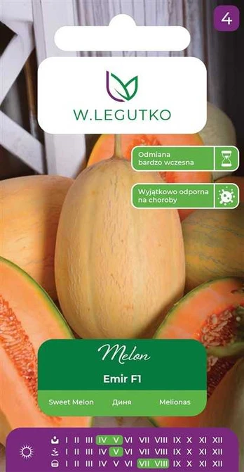 Nežinomas Sėklos, melionai EMIR, 1 g