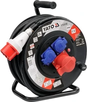 Yato Maitinimo būgno ilgintuvas 25 m, 5G2,5 mm, 230/400 V kaina