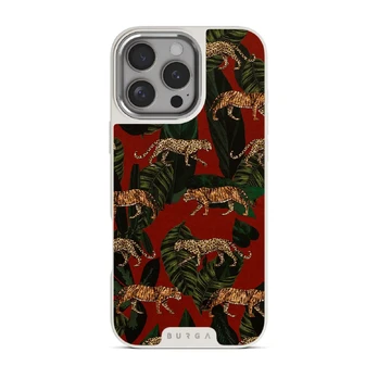 Morning Commute - Designer iPhone 16 Pro Case, Elite Light (MagSafe) / Silver