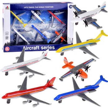 Žaislinis lėktuvas Aircraft, įvairių spalvų