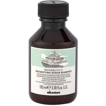 Davines Detoxifying Scrub Shampoo Detoksikuojantis šampūnas su pilingu pH 5.4, 100ml
