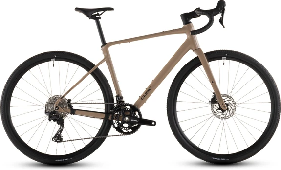 Dviratis Cube Nuroad Race cappuccino'n'juodas 2026-M (Dydis: M)