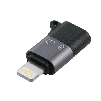 MicroConnect USB-C Lightning Adapteris, Silver