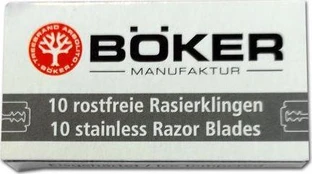 Boker skustuvų geležtės Boker Solingen, 10 vnt.