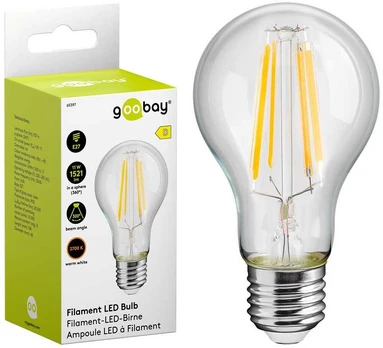 Żarówka LED FILAMENT 11W E27 2700K Bulb Goobay D