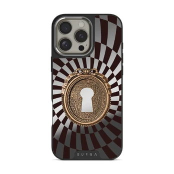 Paradox - iPhone 16 Pro Case, Elite Mirror Dark (MagSafe) / Silver