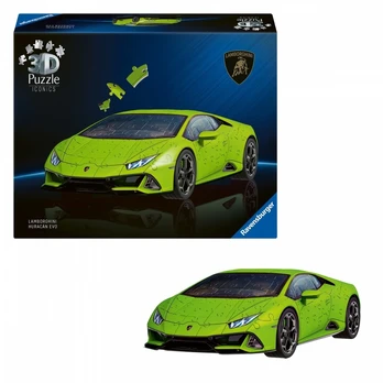 3D dėlionė Lamborghini Huracán EVO Verde