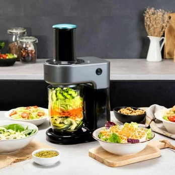 Daržovių pjaustyklė Cecotec 1 L 80 W Juoda