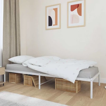 Lova Metalinis lovos rėmas, baltos spalvos, 75x190cm