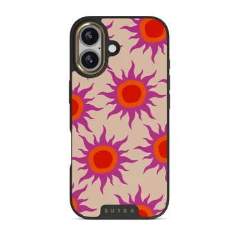 Sunset Glow - iPhone 17 Case, Elite Dark (MagSafe) / Gold
