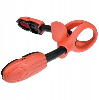 Bungee dirželis plaukimo pelekams Seac Sling Strap, dydis Xs-s, raudonas