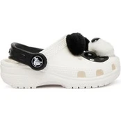 Crocs Šlepetės Classic IAM Panda Clog T 213838 Balta