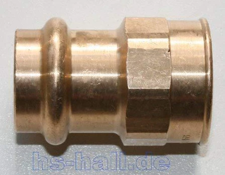 Viega adapteris iš SC GW 18x3 / 4" bronzos 294519