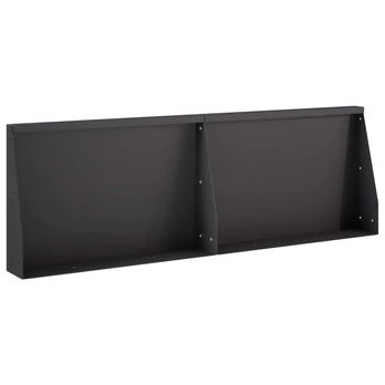 Sienelė 2 vnt. 60 x 12 x 50 cm Plienas Juoda