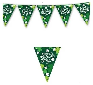 Fiesta Skt. Patricks dag vimpelguirlande