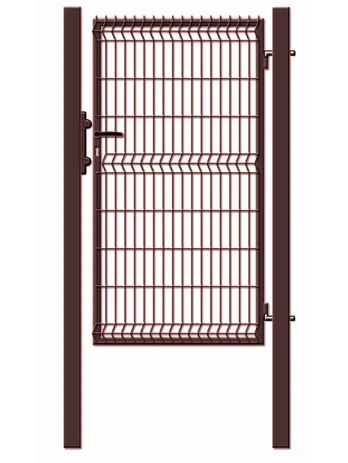 Varteliai segmentiniu užpildu, 100 cm x 173 cm, ruda