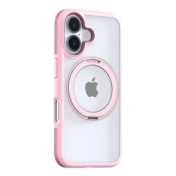 Torras Ostand R Fusion Case for iPhone 16 (Rožinė)