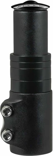 FORCE ECO - Fork extension 1 1/8''Al, juodas matt