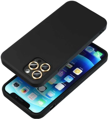 SILIKONINIS DĖKLAS, skirtas SAMSUNG S25 Edge juodas