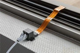 Goobay Lango praėjimas RJ45 - RJ45 0.3m (71412)