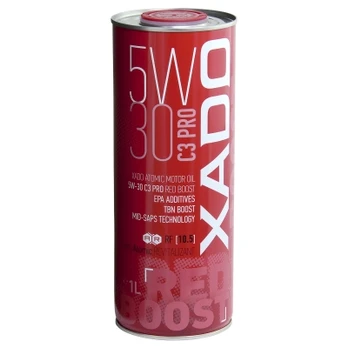 Variklių alyva XADO XA 5W30 RED BOOST C3 1L