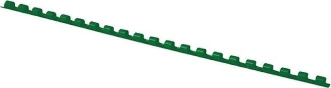 Plastikiniai įrišimo segtuvai A4, 6mm, 100 vnt., žali