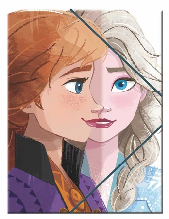 Disney Frozen Together A/4 elastinis aplankas