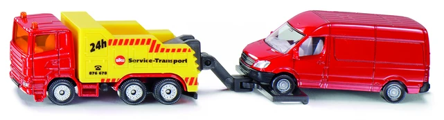 Techninės pagalbos mašina su automobiliu Siku