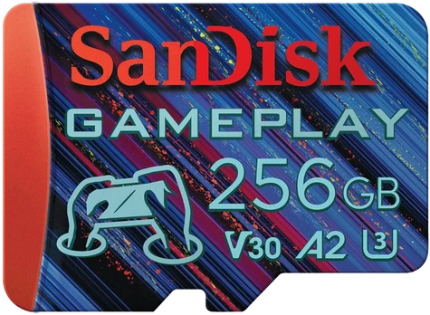 Atminties kortelė SanDisk GamePlay microSD, 256 GB
