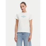 Guess Jeans Marškinėliai W5GI26 J1314 Balta Regular Fit
