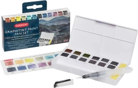 Derwent Graphitint akvareliniai dažai -vesivärit kaina
