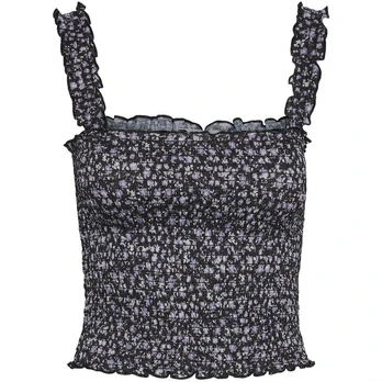 Palaidinės moterims, Pilka, NMLEA SMOCK STRAP AOP