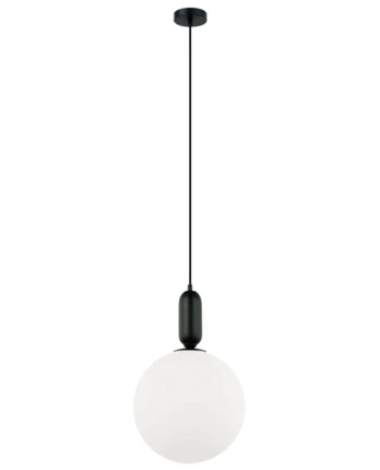 Pakabinamas šviestuvas NEPTUNE, E27, max 40W, juodas