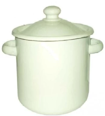 Puodas emal. 12.0L b/p