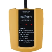 Lizdų testeris 230 V AC WIHA, Elektrikams kaina