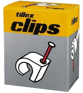 Tillex Clips C18-22G kort søm grå 45mm
